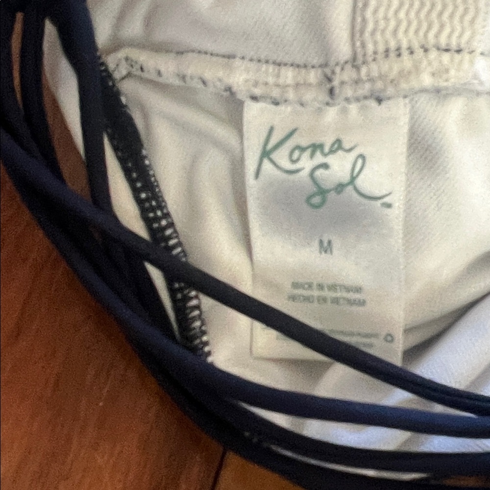 Kona Sol women’s Navy and White Striped One Piece - Picture 2 of 8